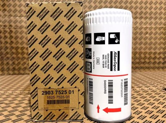 Filter Oil For Oil Injected Screw Compressors