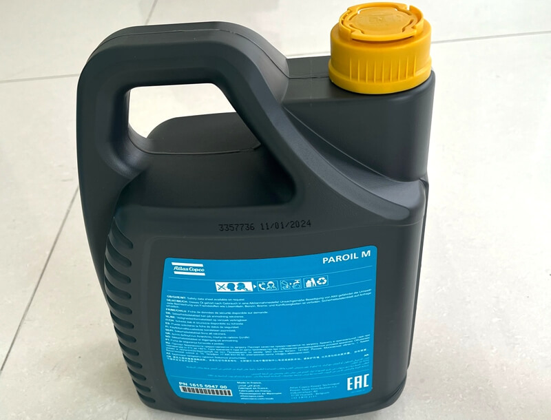 Mineral-Based Compressor Oil for Atlas Copco Portable Compressors